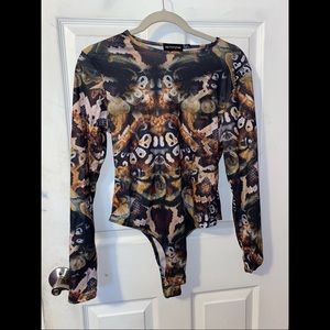 Pretty Little Thing Snake Bodysuit 🐍